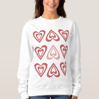 Camiseta Corações de São Valentim Fofos – Design de Amor e
