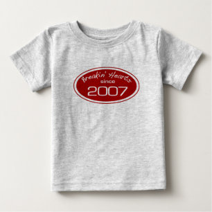 Camiseta Corações do arrombamento desde 2007