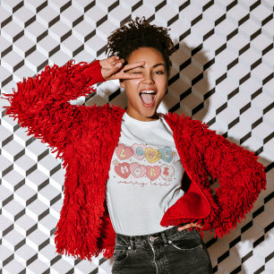 Camiseta Corações Doces Se Preocupam Menos, Adoram Mais