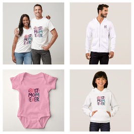 Camiseta Corações e Flores Fofos Melhor Mãe do Mundo