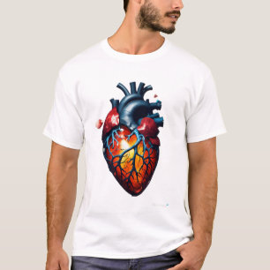 Camiseta Corações em Harmonia"
