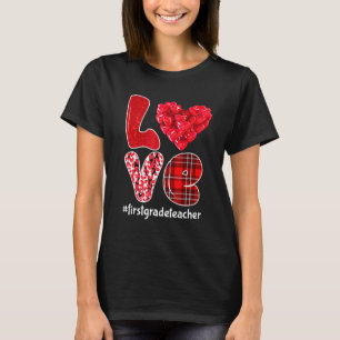 Camiseta Corações Engraçados Adoram Professores Da Classe 1