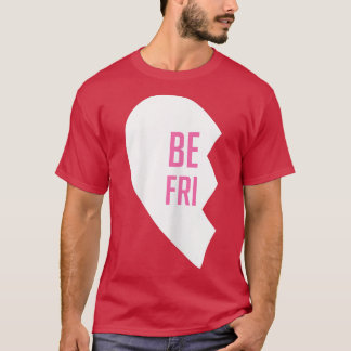 Camiseta Corações Melhor Amigo T s Correspondendo Bff Outfi