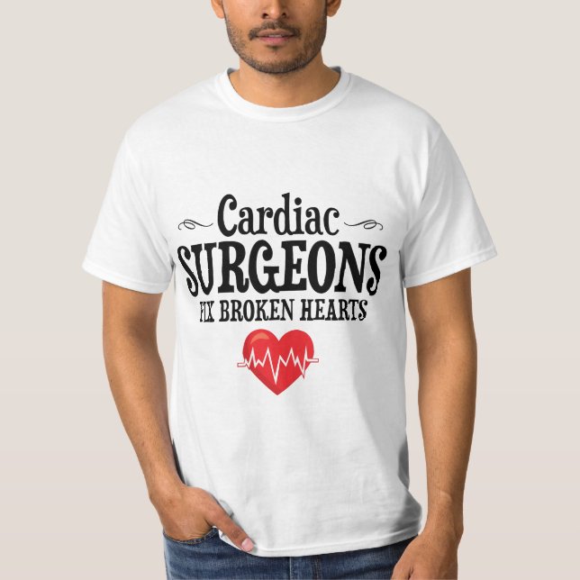 Camiseta Corações quebrados do reparo engraçado dos (Frente)