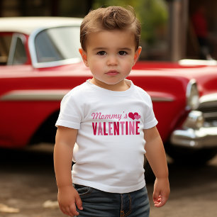 Camiseta Corações Rosa do Dia dos Namorados da Mamãe