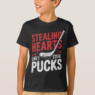 Camiseta Corações Roubados de Hóquei Como Eu Roubo Vales de