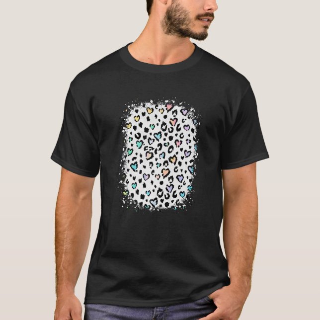 Camiseta Corações Secos De Leopardo Corações Secos Com Gir  (Frente)
