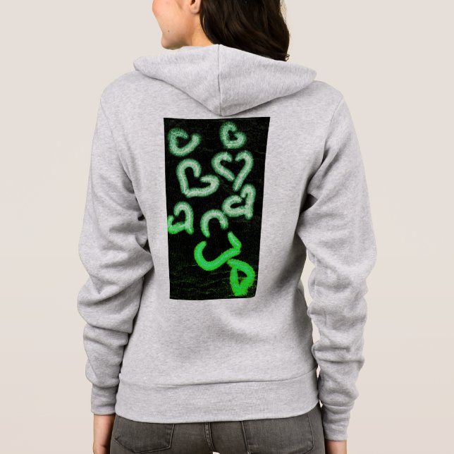 Camiseta Corações Verdes Aflitos (Verso)