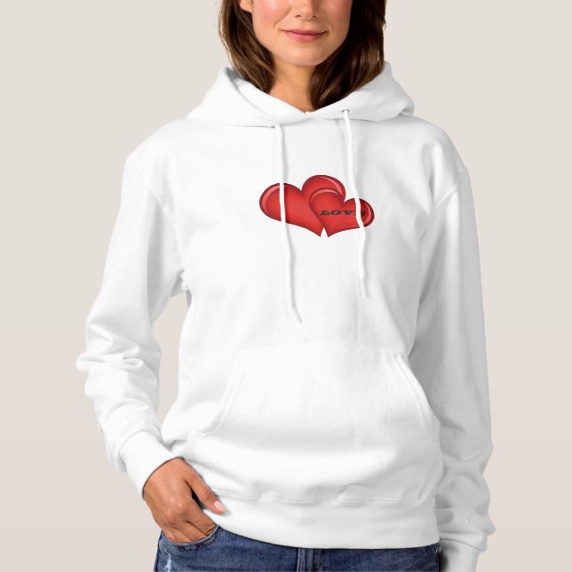 Camiseta Corações Vermelhos (Frente)