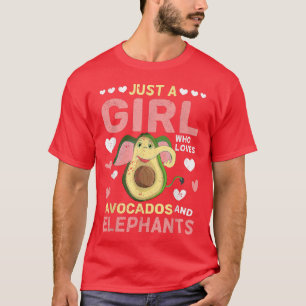 Camiseta Corações Zoológico Fofo Avocado Aover África Safar