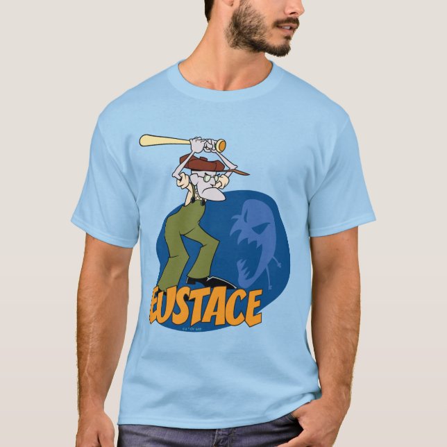 Camiseta Coragem ao Cachorro | Eustace Graphic (Frente)