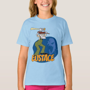 Camiseta Coragem ao Cachorro   Eustace Graphic
