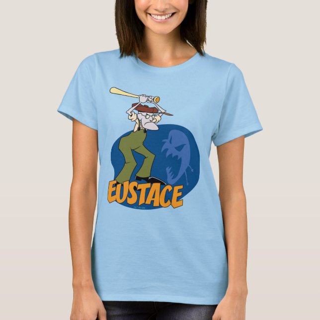 Camiseta Coragem ao Cachorro | Eustace Graphic (Frente)