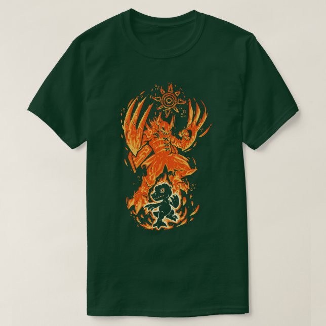 Camiseta Coragem digital dentro (Frente do Design)