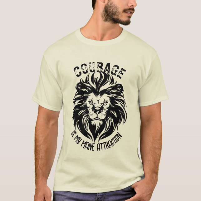 Camiseta Coragem É Minha Atração Maneira (Frente)