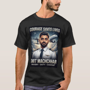 Camiseta Coragem Salva Vidas – Capitão Smit Machchhar Tribu