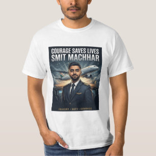 Camiseta Coragem Salva Vidas – Capitão Smit Machchhar Tribu