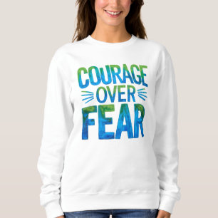 Camiseta Coragem sobre o medo