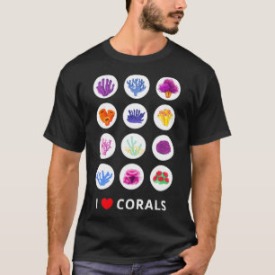 Camiseta Corais Amam Coral Recife Aquarista Aquário de Reci