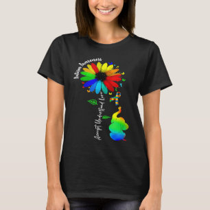 Camiseta Corajoso Aceito Compreender Autismo Atenção Sunfl