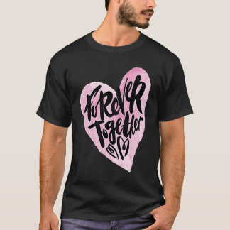 Camiseta Corajoso para sempre Junto do Namorados do Grafite