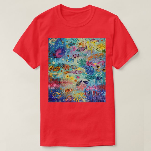 Camiseta Coral 1 (Frente do Design)