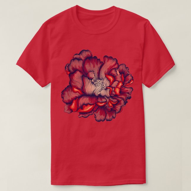 Camiseta Coral 1 (Frente do Design)