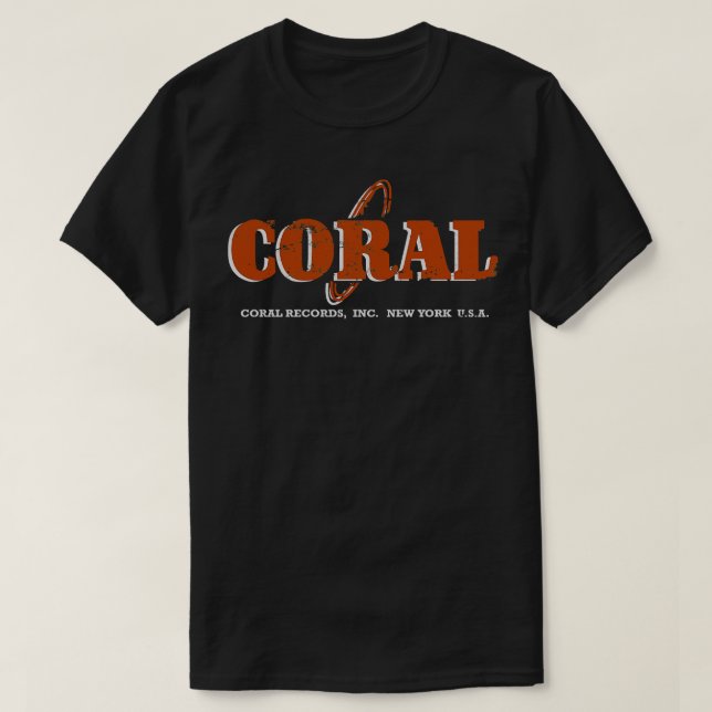 Camiseta Coral Records (Frente do Design)