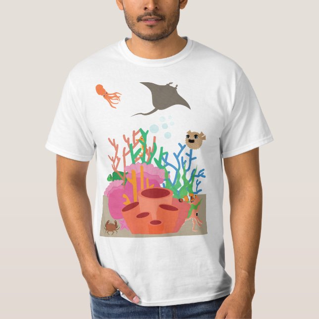 Camiseta Coral Reefs (Frente)