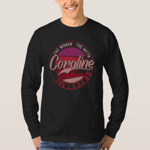 Camiseta Coraline a Senhora do Mito a Lenda