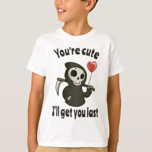 Camiseta Corante Bonito de Grim com coração romântico