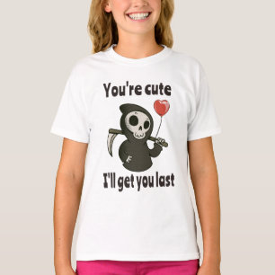 Camiseta Corante Bonito de Grim com coração romântico
