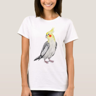 Camiseta Corante-d-água de papagaio-coquilha
