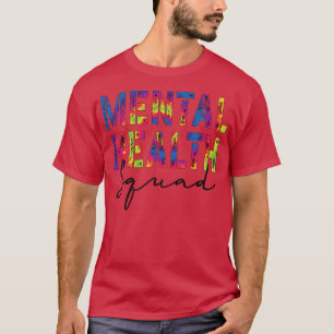 Camiseta Corante de Gravação do Dia de Trabalho do Esquadrã