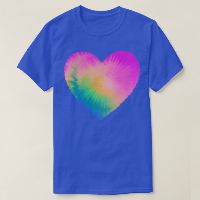 Camiseta corante de gravata (Frente do Design)