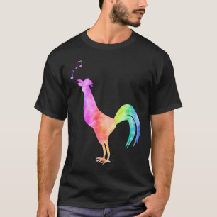Camiseta Corante de gravata Galinha