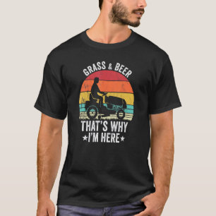 Camiseta Corante E Cerveja De Jardinagem