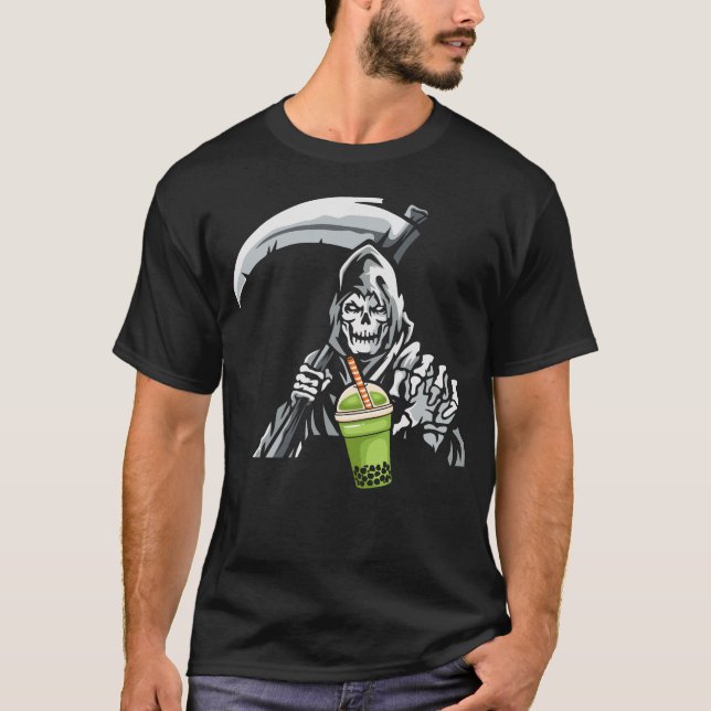 Camiseta Corante Humorista Boba Tea (Frente)