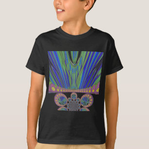 Camiseta Corantes design modernos do padrão decorativo afri