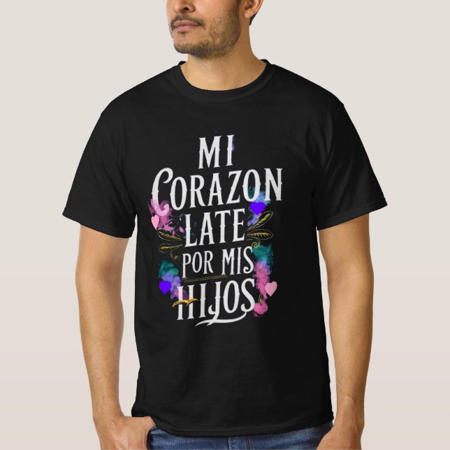 Camiseta Corazon de Padre (Frente)