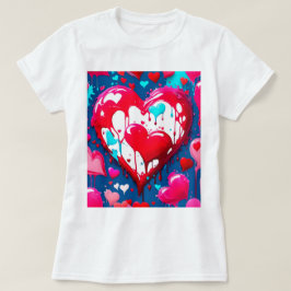 Camiseta Corazones derretidos