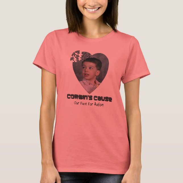 Camiseta Corbin's Cause Women's tee (Frente)