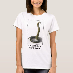Camiseta Corda Amazônica - Perigo do Cobra de Anaconda