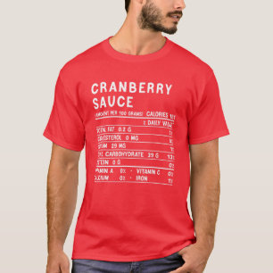 Camiseta Corda de Ação de Graças Engraçado com Nutriç