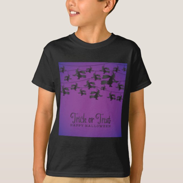 Camiseta Corda de bruxa voadora (Frente)