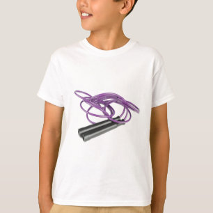Camiseta Corda de salto roxa