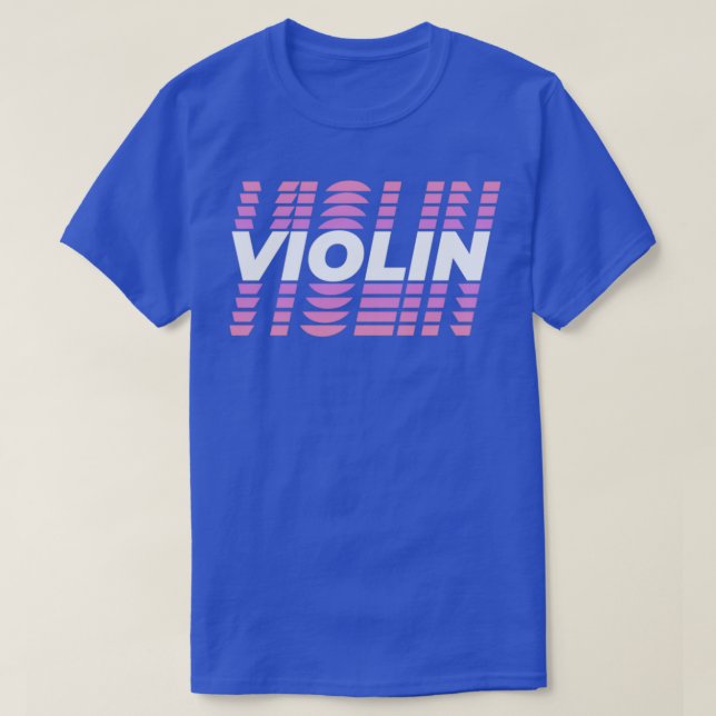 Camiseta corda musical violino (Frente do Design)