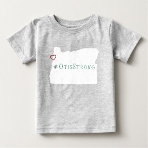 Camiseta #Corda OtisStrong Coração Branco