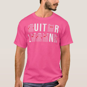 Camiseta Cordas de Legenda de Violão dizendo para guitarris