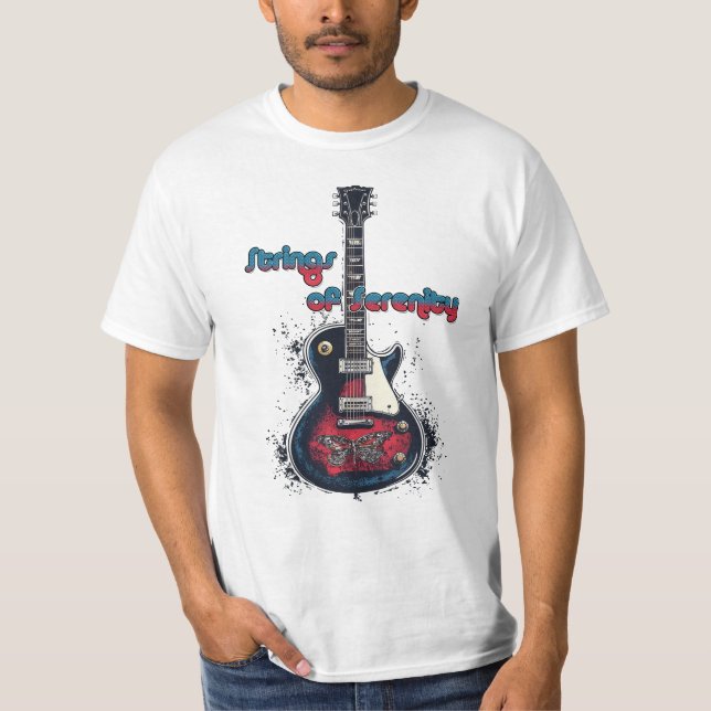 Camiseta Cordas de Serenidade (Frente)